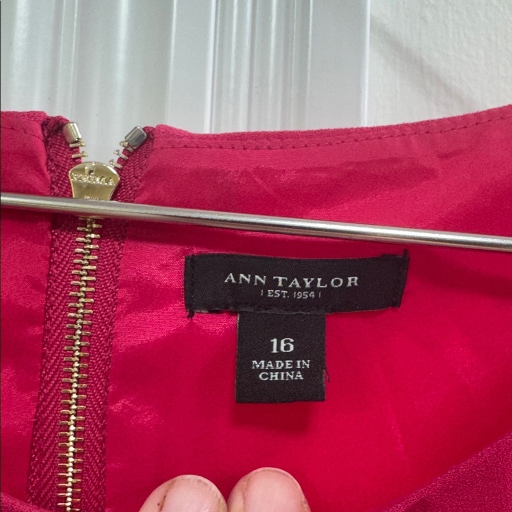 Ann Taylor Work Dress Size 16 - Picture 2 of 2